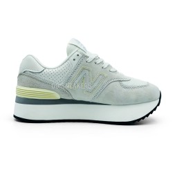 New Balance 574 Platform White