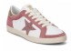 Женские кеды Golden Goose Super-Star Leather/Suede White/Pink