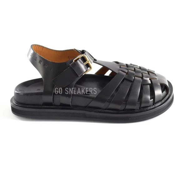 Женские босоножки Marni Sandals Black 