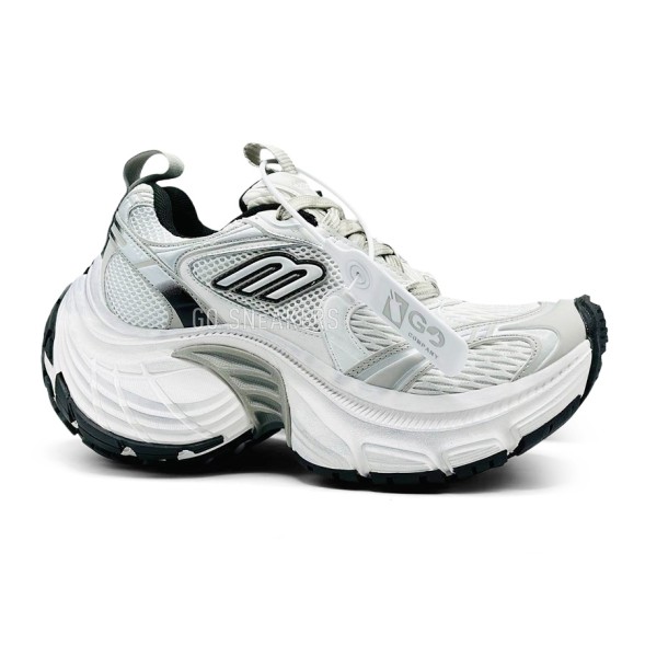 Женские кроссовки Balenciaga Monday Silver/White