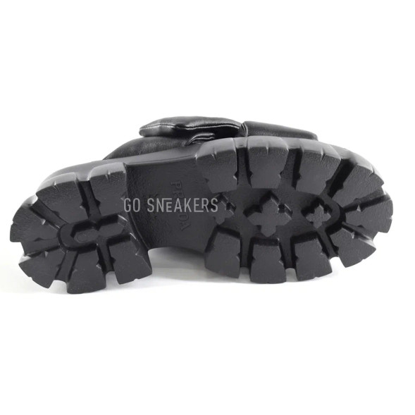 Женские босоножки Prada Sandals Leather Black