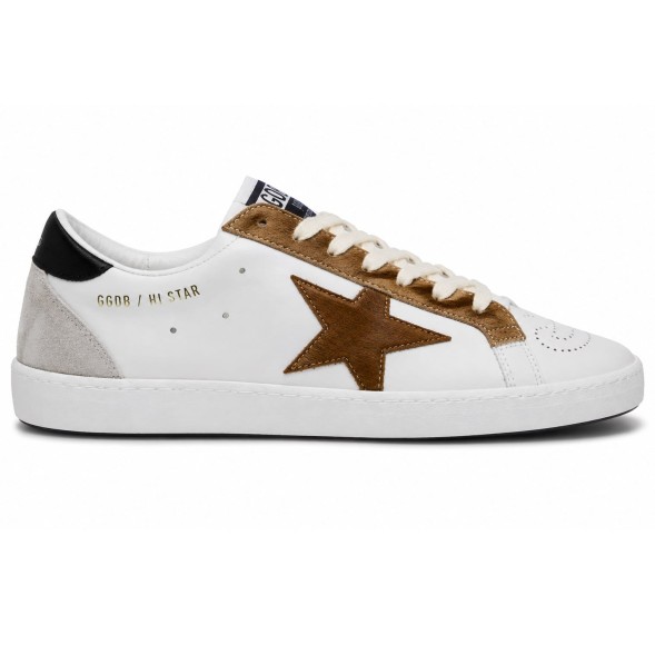 Унисекс кеды Golden Goose Ball Star White/Brown Suede Star