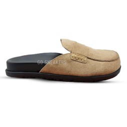 Hermes Sabo Suede Light Brown