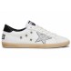 Унисекс кеды Golden Goose Ball Star Glitter White