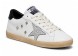Унисекс кеды Golden Goose Ball Star Glitter White