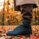 Мужские кроссовки Nike Air Force 1 Mid Black Autumn Black
