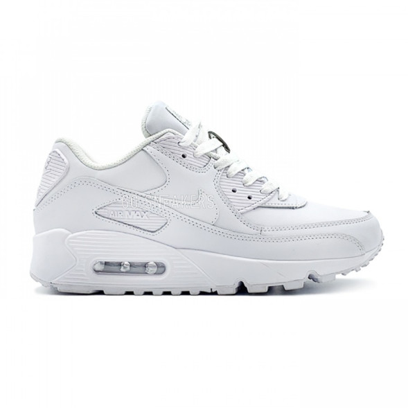 Унисекс кроссовки Nike Air Max 90 Leather White
