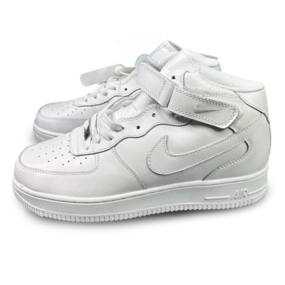 Мужские кроссовки Nike Air Force 1 Mid Black Autumn White