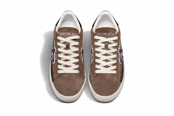 Женские кеды Premiata Outdoor Skateboard Brown 