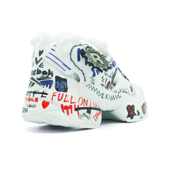 Мужские кроссовки Vetements x Reebok Insta Pump Fury &amp;quot;Graffiti&amp;quot;