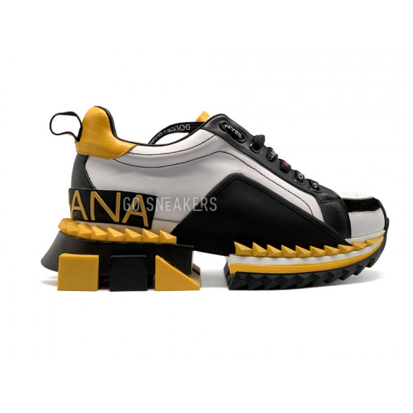 Женские кроссовки Dolce &amp;amp; Gabbana Super King Yellow