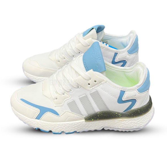 Женские кроссовки Adidas Nite Jogger White/Blue