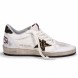 Женские кеды Golden Goose Ball Star VCE with Leopard Print Pony Skin Star and Heel Tab