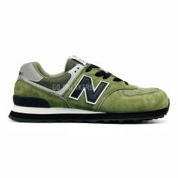 New Balance 574 Suede Man Swam/Black