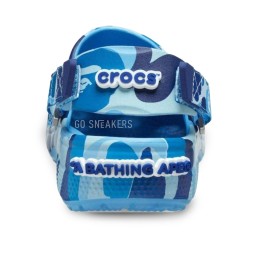 Crocs Classic Clog A Bathing Ape Camo Blue