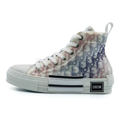 Dior High Top Logo Oblique