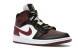 Унисекс кроссовки Nike Air Jordan 1 Mid SE Black Dark Beetroot