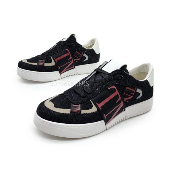 Унисекс кроссовки Valentino VL7N Low Top Black/Pink
