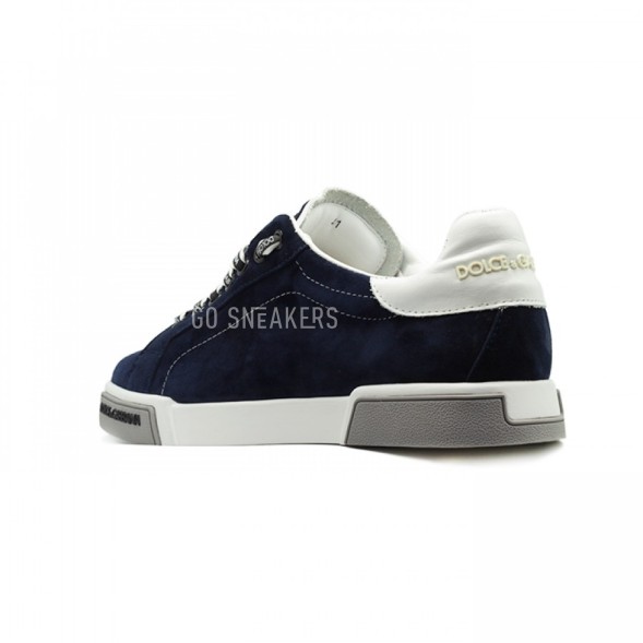 Мужские кеды Dolce &amp;amp; Gabbana Portofino Navy/White