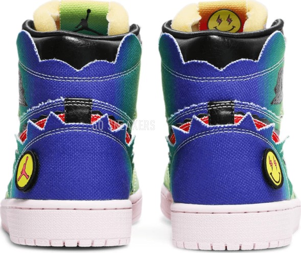 Унисекс кроссовки Nike J. Balvin x Air Jordan 1 Retro OG High &amp;#039;Colores Y Vibras&amp;#039;