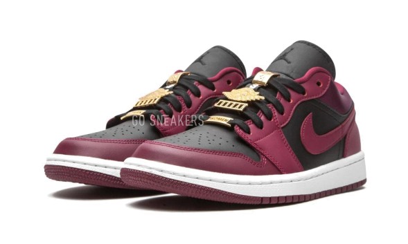 Унисекс кроссовки Nike Air Jordan 1 Low Dark Beetroot Black