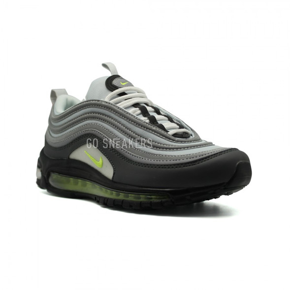 Женские кроссовки Nike Air Max 97 Grey - Neon Green