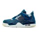 Унисекс кроссовки Nike Air Jordan 4 Sashiko Ocean Blue