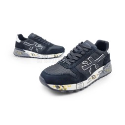 Premiata 483 Textile/Suede Air Black