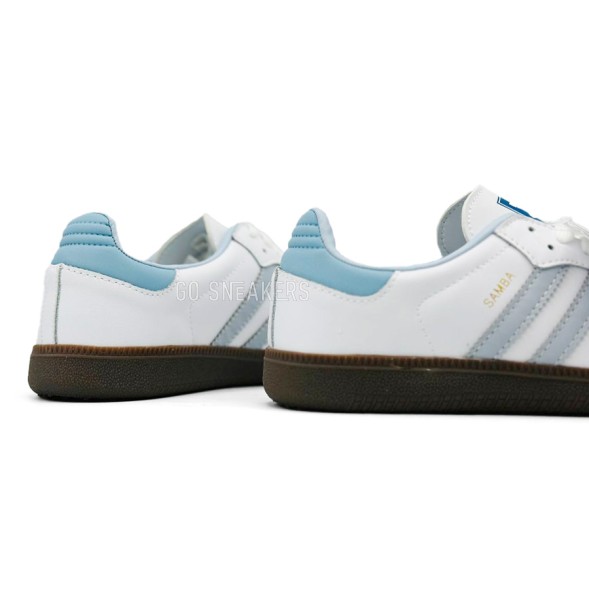 Женские кеды Adidas Samba OG Core White/Blue
