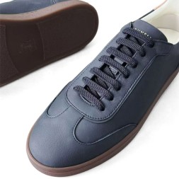 Brunello Cucinelli Leather Sneakers Navy