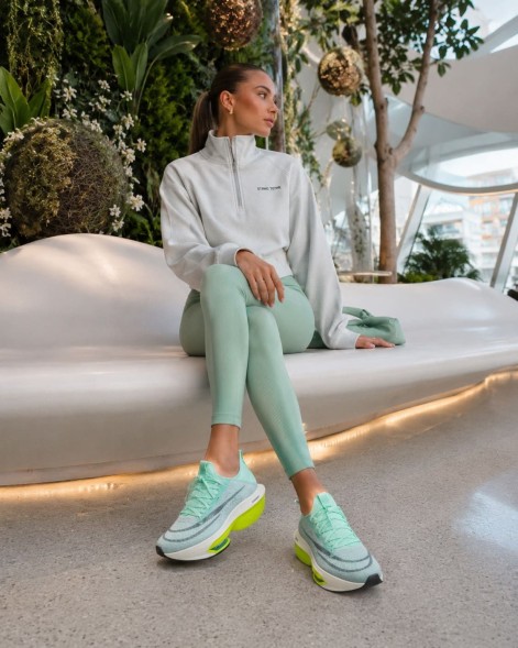 Женские кроссовки Nike Air Zoom Alphafly NEXT% 2 'Mint Foam Volt'