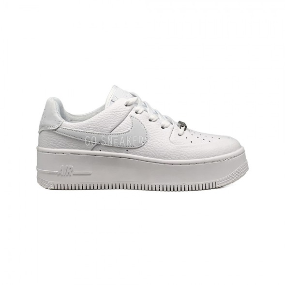 Женские кроссовки Nike Air Force AF-1 Sage White 1