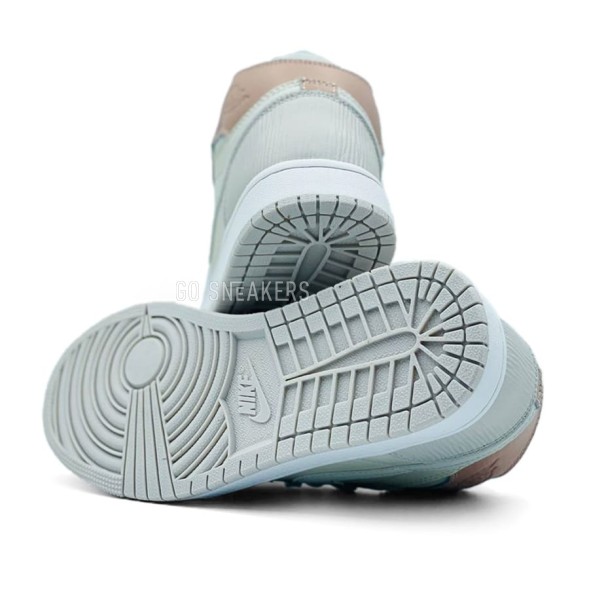 Унисекс зимние кроссовки Nike Air Jordan 1 Winter Grey Beige