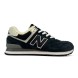 Мужские зимние кроссовки New Balance 574 Suede Winter Black