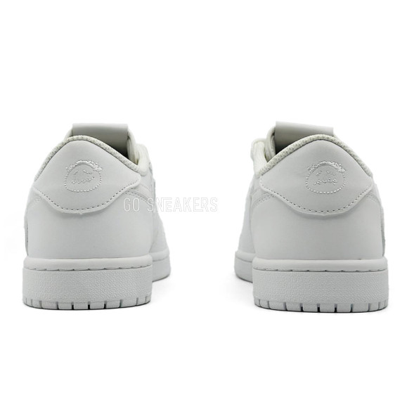 Мужские кроссовки Nike Air Jordan 1 low x Travis Scott White Party