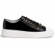 Женские кеды Chanel Black Leather Sneakers