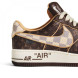 Унисекс кроссовки Nike Air Force 1 Low X Louis Vuitton Monogram Brown