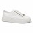 Chanel White Leather Sneakers