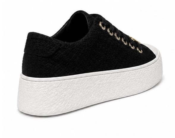 Женские кеды Chanel Black Textile Sneakers