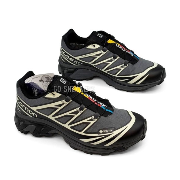 Мужские кроссовки Salomon XT-6 Gore-Tex Grey/Black