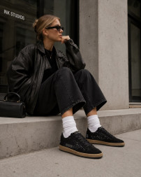 Golden Goose Super-Star Wmns Ball Star Black Glitter