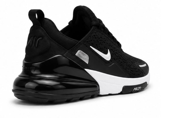 Унисекс кроссовки Nike Air Max 270 Textile Black/White