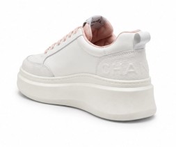 Chanel Platform Sneakers Leather White/Pink