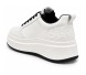 Женские кроссовки  Chanel Platform Sneakers Leather White/Black
