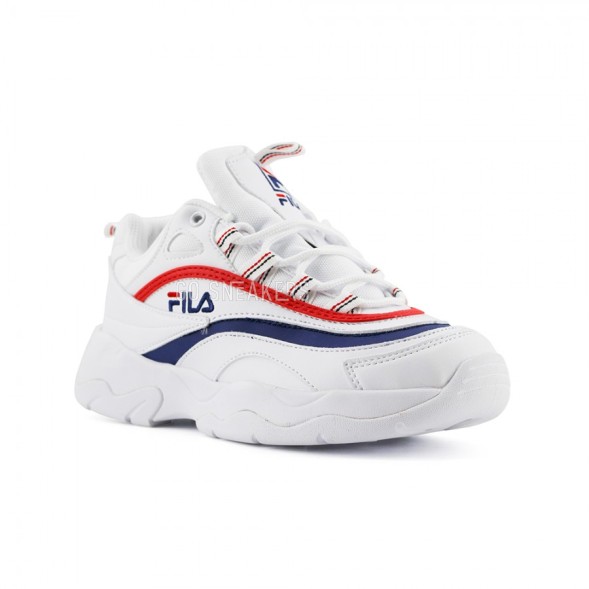 Женские кроссовки FILA Ray White-Red-Blue