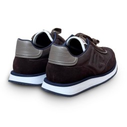 Dolce&amp;Gabbana Suede Sneakers Brown