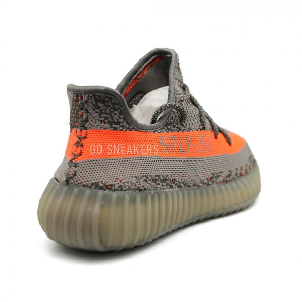 Женские кроссовки Adidas YEEZY 350 SPLY Grey-orange