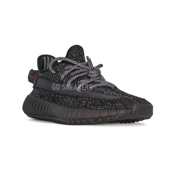 Женские кроссовки Adidas Yeezy Boost 350 Reflective - Black