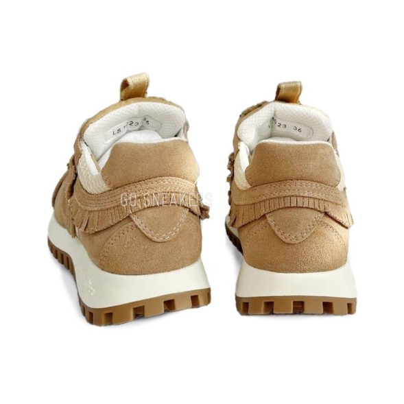 Женские кроссовки C&amp;#039;est Dior Suede Calfskin/Mesh Beige