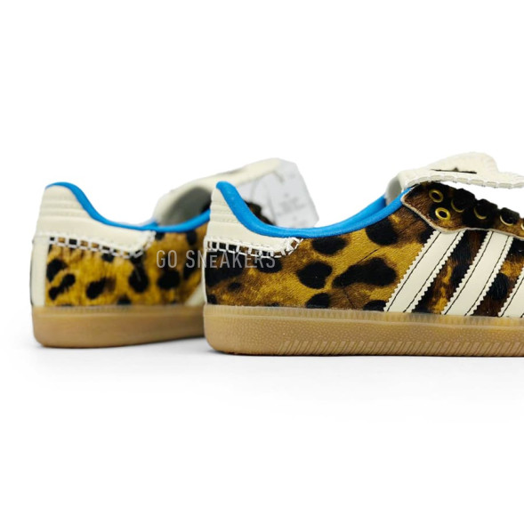 Женские кроссовки Adidas Samba Pony Wales Bonner Woman Leopard
